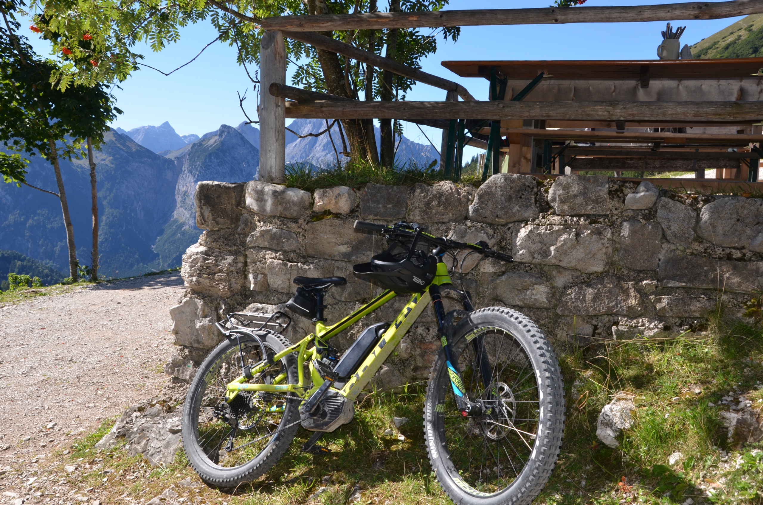 Plumsjoch Mountainbike