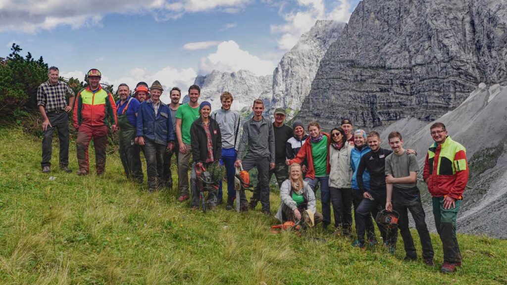 Gruppenbild Lalidersalm