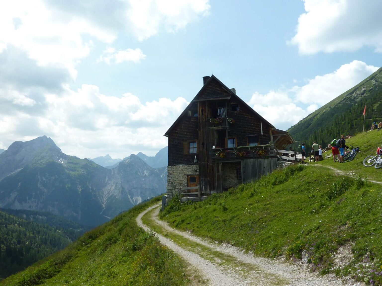 mtb route risstal plumsjoch