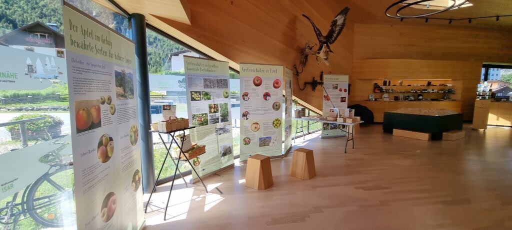 Ausstellungsraum im Naturpark